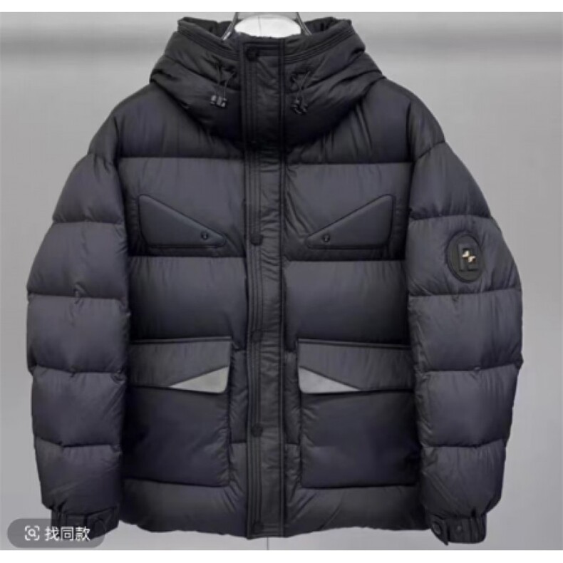 (网图) 50白鸭绒 轻奢高品质羽绒服休闲  313B-1368猫眼羽绒-P260图片