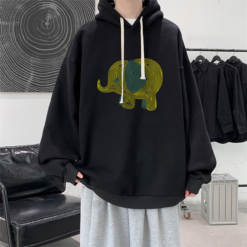 连帽卫衣男大码胖子帽衫大号运动服WY2441-P35,男装卫衣,电商A040