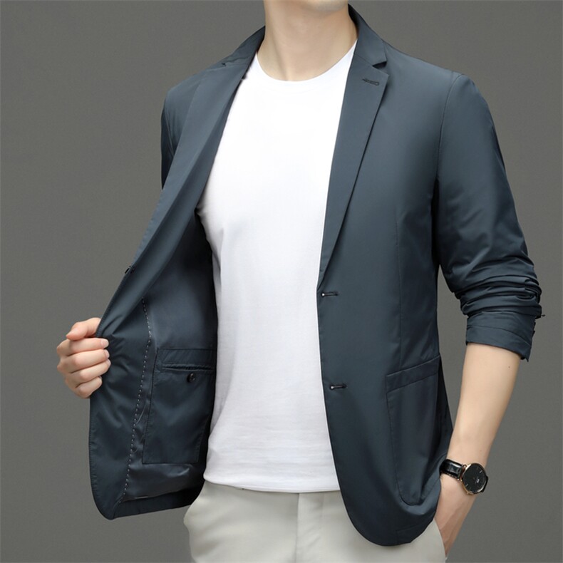 小西装男韩版潮流设计感宽松帅气薄款西服外套男装YYA33621-P185,男装西服,星座1105-3
