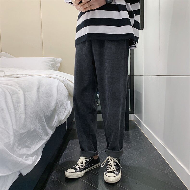 主推西装裤腰灯芯绒男女拖地裤直筒裤120/P48(低59）,男装休闲裤,星座1506-1