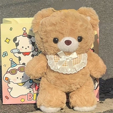 蝴蝶结围兜熊厂家直销