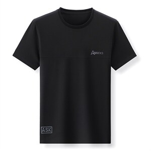 中老年运动套装男夏季薄款短袖圆领休闲装中年运动服男士两件套图片