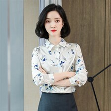 重磅大牌气质红色真丝衬衫女长袖2025新款时尚洋气杭州桑蚕丝上衣，女装衬衫，阿舍尔精品