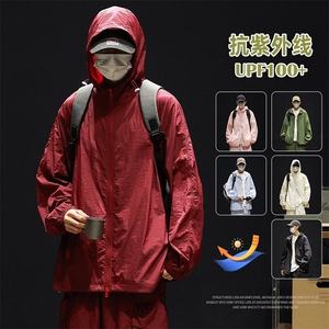 UPF100+有报告 凉感轻薄透气套装防晒服 两件套HS628-P75图片