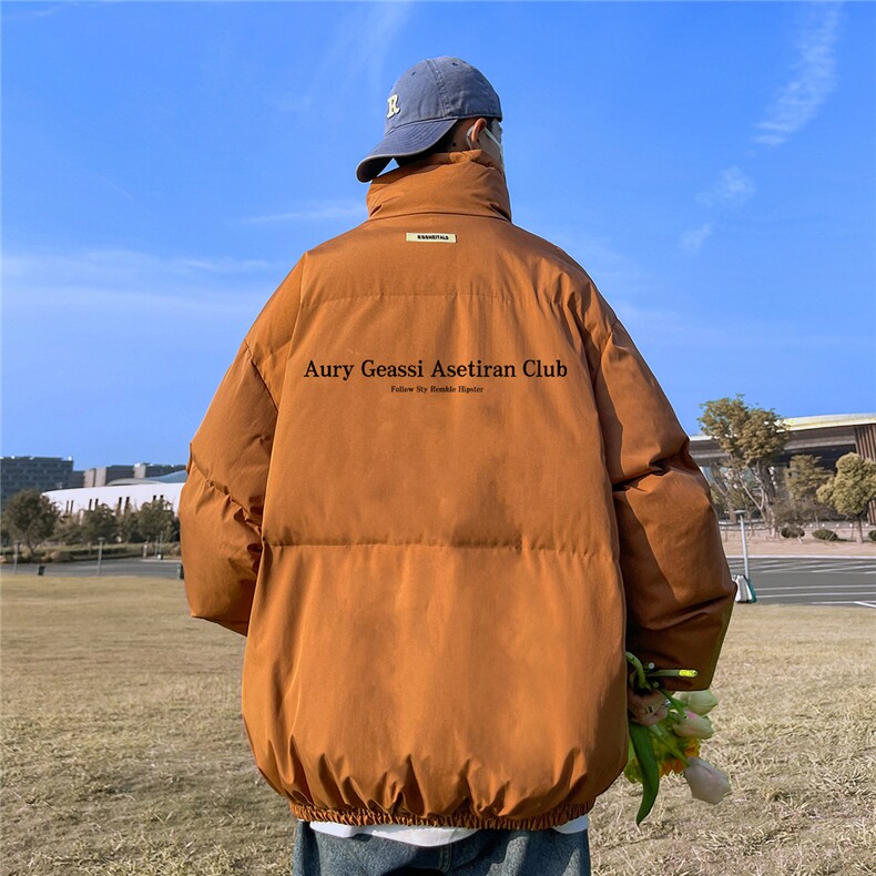 均可提供短视频高品质宽松大码Aury印花棉衣Q19110-p105控138,男装棉衣,星座508（原C305）