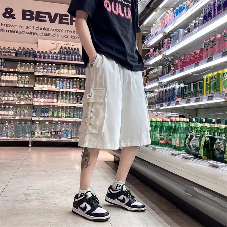 男春季新款时尚潮流休闲工装短裤NB02P35,男装休闲裤,星座1116-2