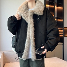 主推冬季新款宽松/座山雕加厚外套潮加厚棉衣XZ102B-1M803-P125，男装棉衣，星座102B-1