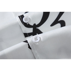 特P28无差价新款夏季时尚百搭衬衫-HC2205日系白底3/10号到货，男装衬衫，电商A003