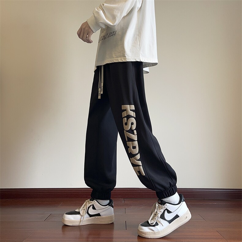 高品菠萝格男女情侣款休闲裤大码长裤K026*P35控68,男装休闲裤,星座227-2