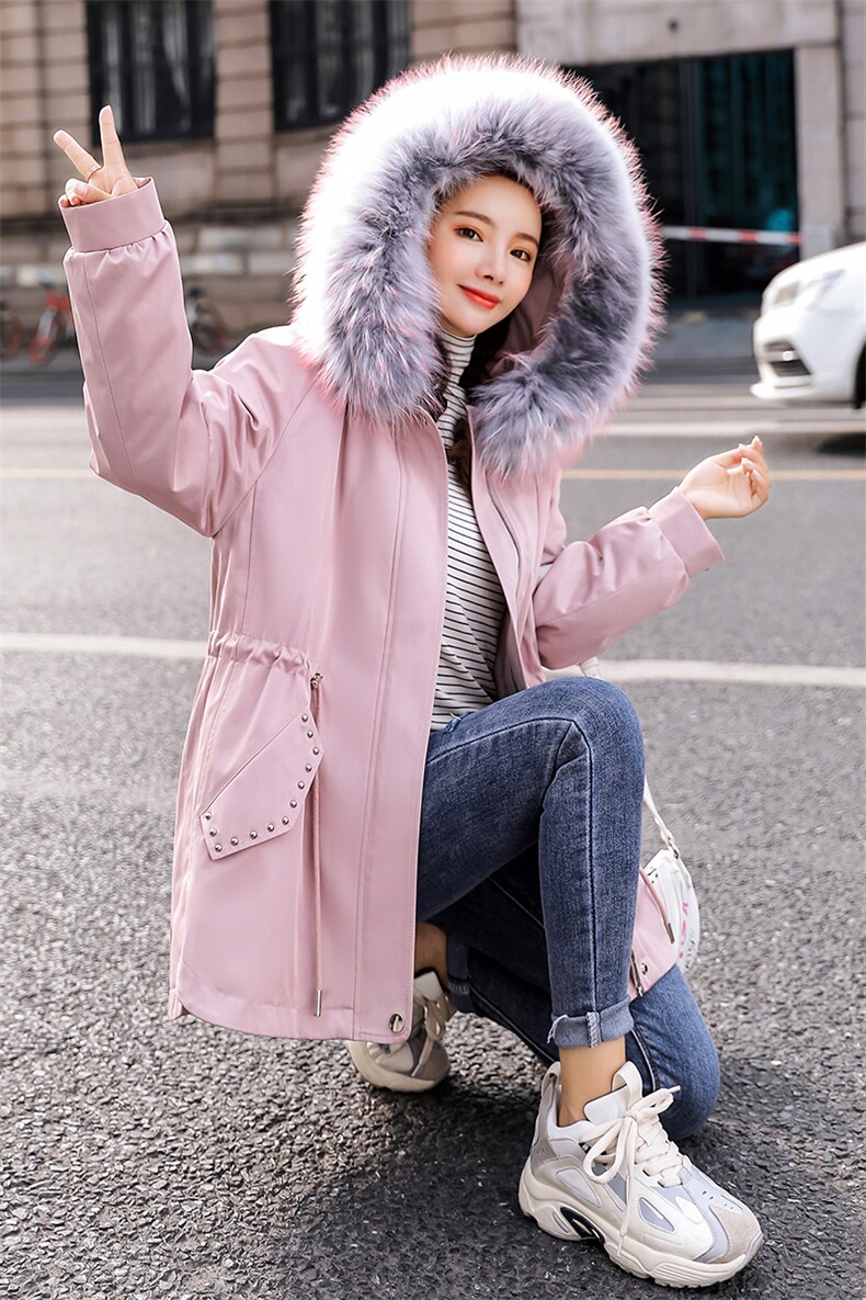 棉衣/棉服保暖中长款长袖气质百搭2020年冬季显瘦,女装棉衣/棉服,曼娅璐