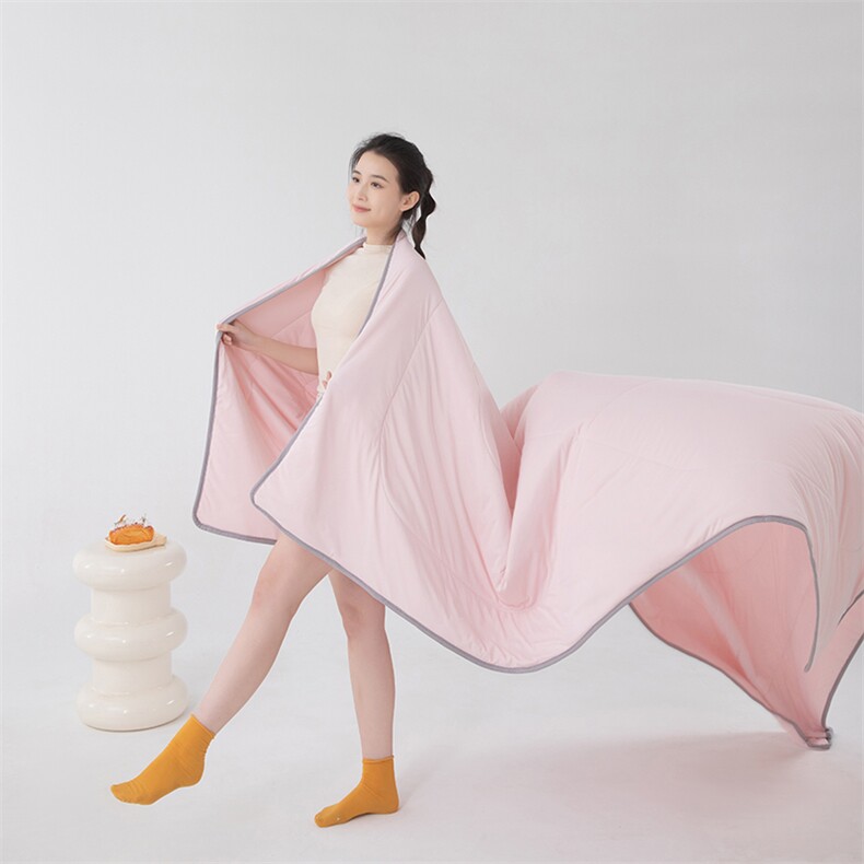 新款5色针织棉夏被，被套/被芯，一起卖家纺