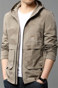 F1757钱塘2020-1 秋冬新款双面穿休闲迷彩男士连帽长袖夹克P155图片