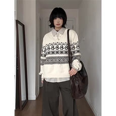 毛衣男套头休闲撞色韩版百搭保暖针织衫外套潮MY5150-P57，男装针织衫/毛衣，星座208-5