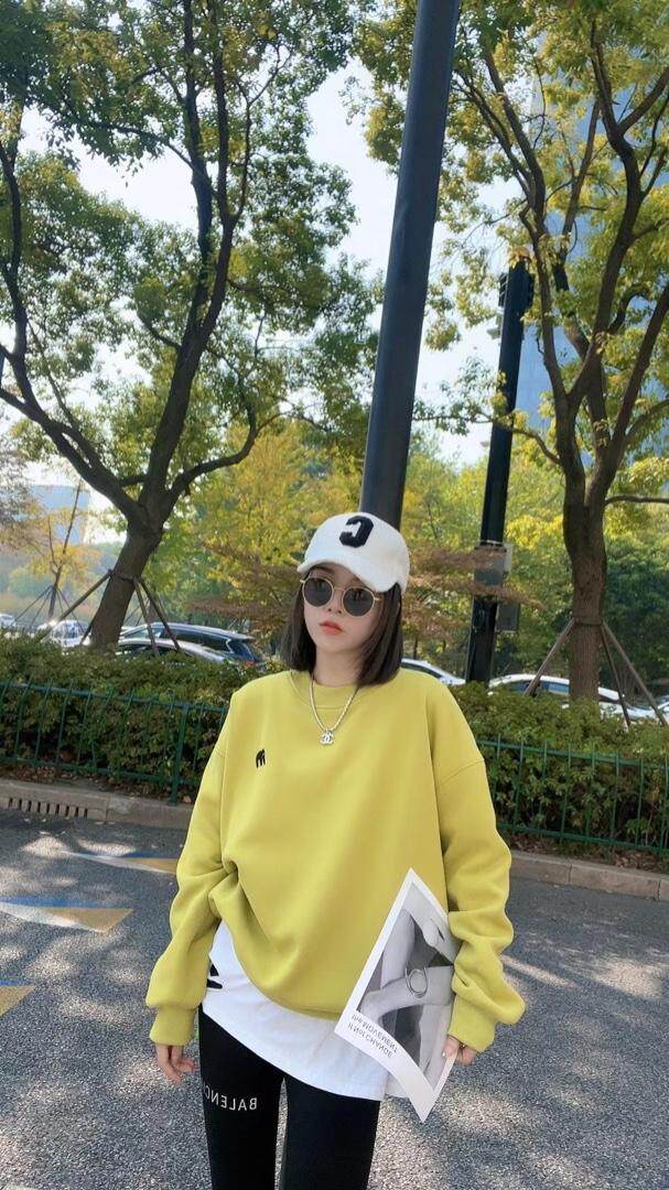 刺绣小象百搭款卫衣，女装卫衣/绒衫，一杭