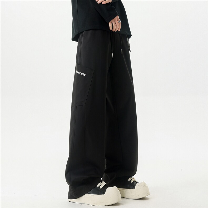 山系户外挂件大口袋刺绣伞兵工装男冲锋裤X416B-KL1057-p55限价88，男装休闲裤，星座416B