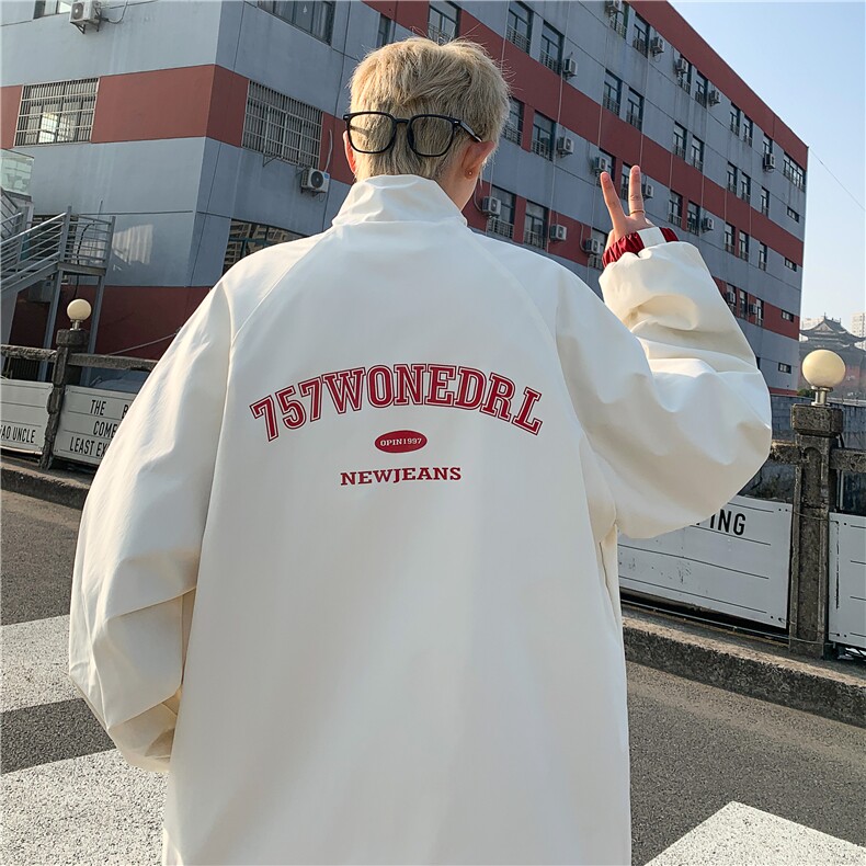 2025年秋季新款中性美式冲锋衣外套高街夹克立领棒球服男7801-P88,男装夹克,电商C213(原B265)