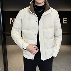 新款男士羽绒服夹克加厚防寒309B-3-81059-P180，男装夹克，星座1409-3