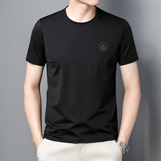 男士短袖t恤时尚休闲夏天宽松2023夏季新款中年打底衫上衣服体恤，男装T恤，电商B212（原钱塘6029）