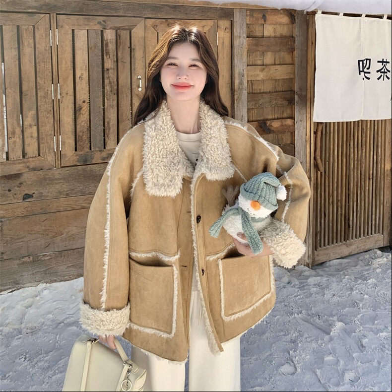 现货主推！！皮毛一体2C203-5592-P210-K315,女装棉衣/棉服,2C203