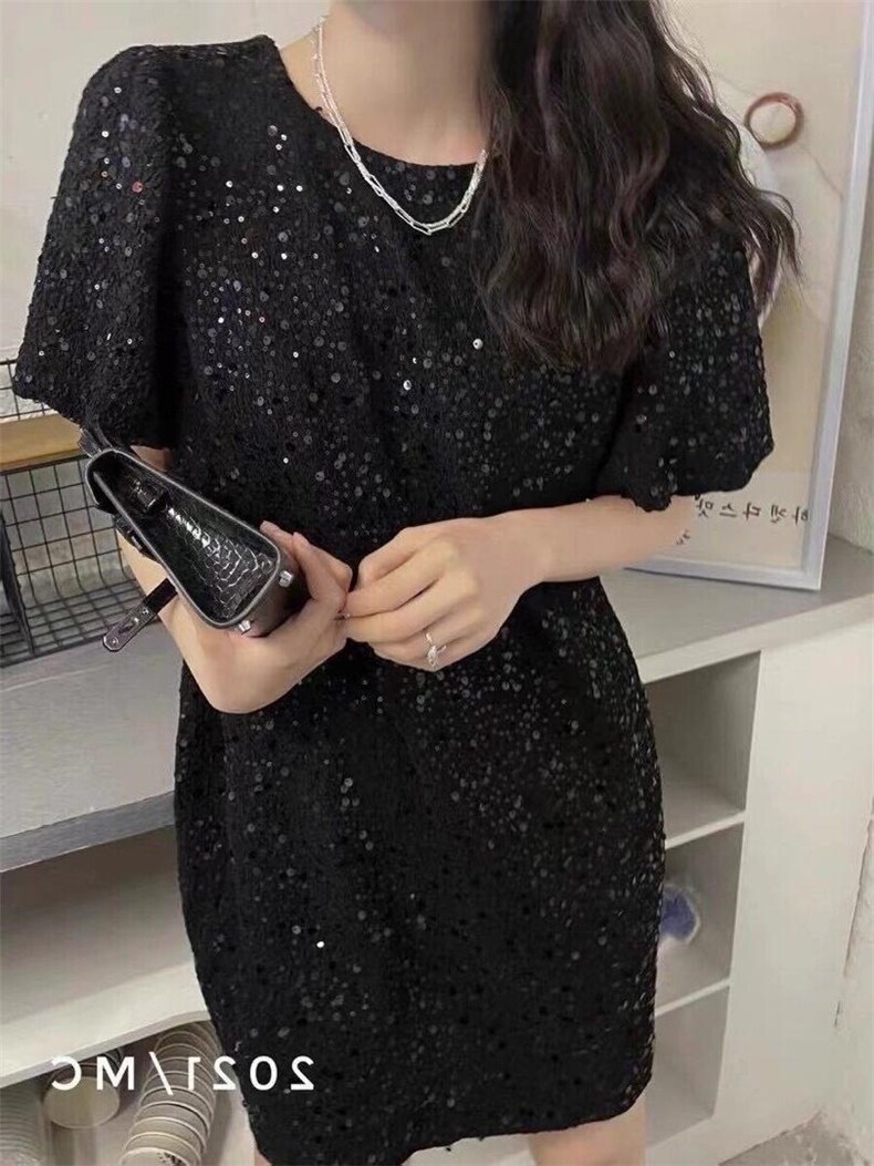 亮片新面料，女装，魅影菲怡