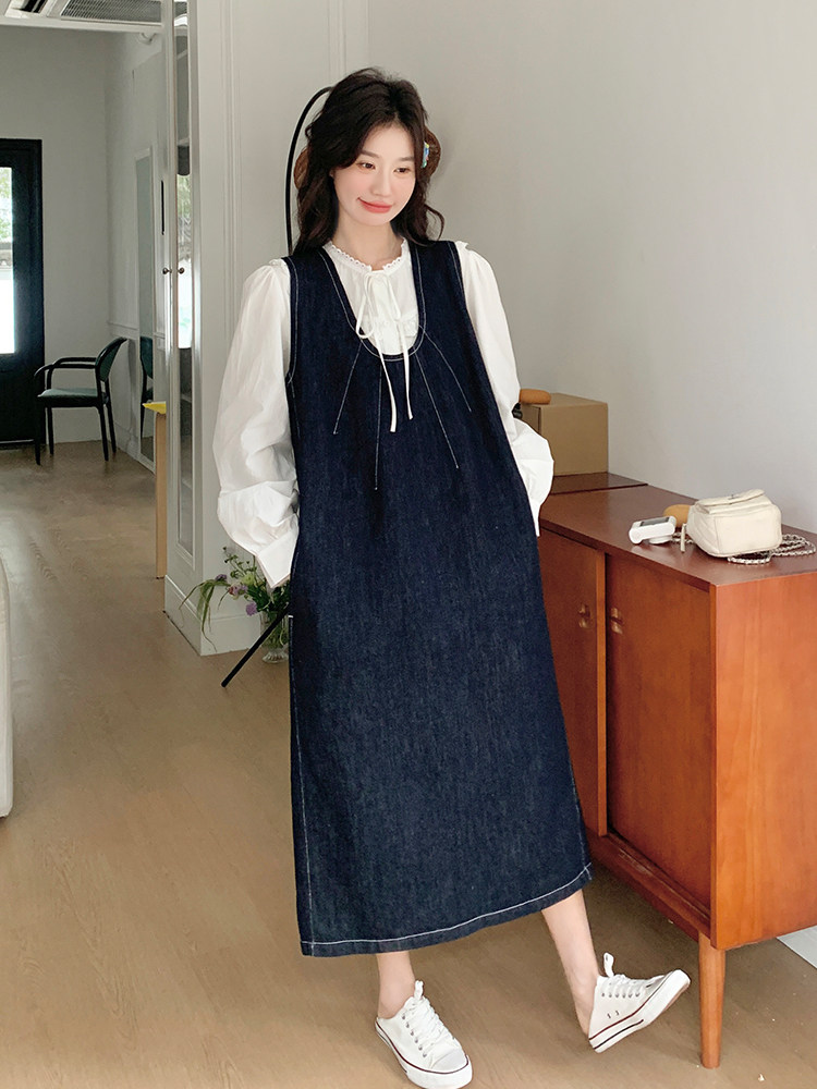 简约甜美牛仔套装ZB285-1908-单背带裙P110-K170套装P155-K228,女装套装/套裙,浙宝285（原212）