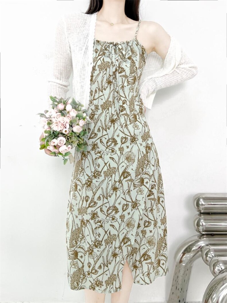 早秋2件套连衣裙！防晒俩不误！，女装连衣裙，依挺好