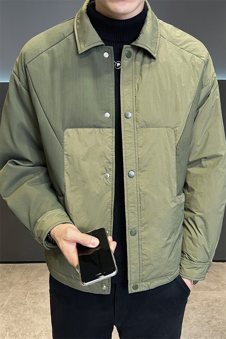 有报告新标90绒冬季羽绒服轻薄加厚外套A313-66522-P245,男装羽绒服,电商A313