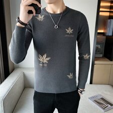 高品质店主风冬季韩版套头休闲圆领毛衣针织打底衫MY2031-P68控88，男装针织衫/毛衣，星座308A