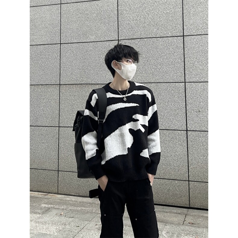自家图，cleanfit毛衣男宽松慵懒风高级感针织衫MY06-P65,男装针织衫/毛衣,星座1007（原301D）