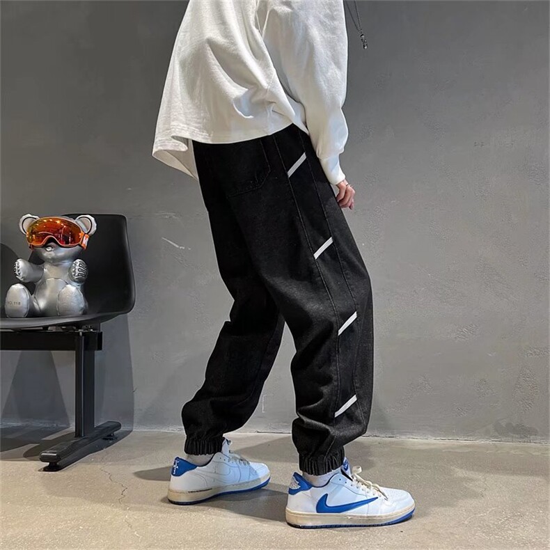 男束脚牛仔裤K7005P40,男装牛仔裤,星座1116-2