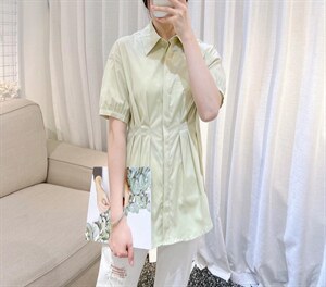 DINO BIENS【现货】 夏季新款 韩版收腰显瘦衬衣，其它，迪诺比亚