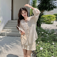 【新款现货】风刺绣套装088-6615p135k188，女装套装/套裙，2C088