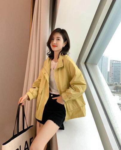 秋款风衣，女装风衣，视线·L