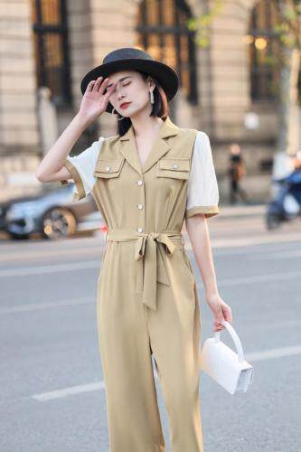 现货连体裤，女装连体裤，春语雨桐