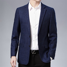 KCN2036-1限价288元2023年春季新款男式休闲上衣修身西装西服P155，男装西服，电商B360