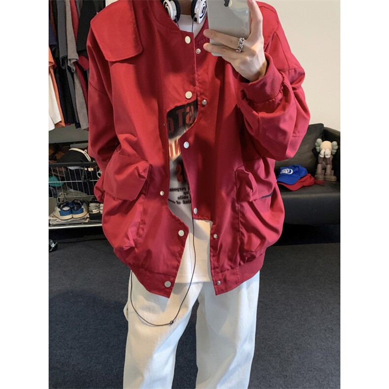 错位门禁飞行员夹克男外套男棒球衣服 XH26-P70图片