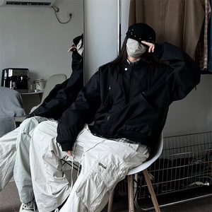 美式复古高街飞行员夹克外套男女  NW65 P70图片