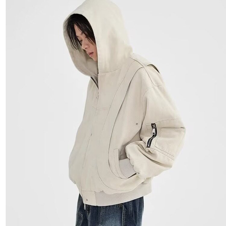 网络图现货薄款座山雕外套男帆布水洗夹克RT149-P110,男装夹克,星座1005-4