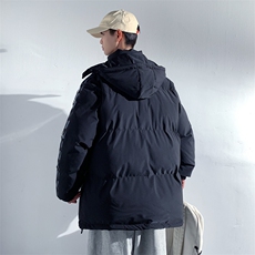 港风2026新品冬季宽松情侣装男装棉衣棉服冬装加厚外套D001-P105，男装棉衣，星座717