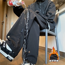 2024冬季高街潮流防水冲锋裤K23545-p50控68加绒K23545JR-P60控78，男装休闲裤，电商B315