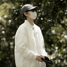 港风大码日系男女户外山系薄款连帽防晒服XZ213-JKFS03-P75控98，男装防晒衣，星座213