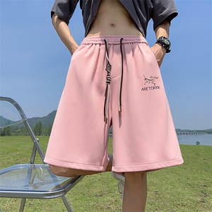 新款直播抖音得物品质三条杠运动男五分休闲短裤K311P30图片