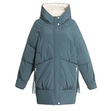 炸街羽绒棉服女2025冬季新款韩版宽松可爱棉衣小个子棉袄时尚显瘦，女装棉衣/棉服，牡丹诺