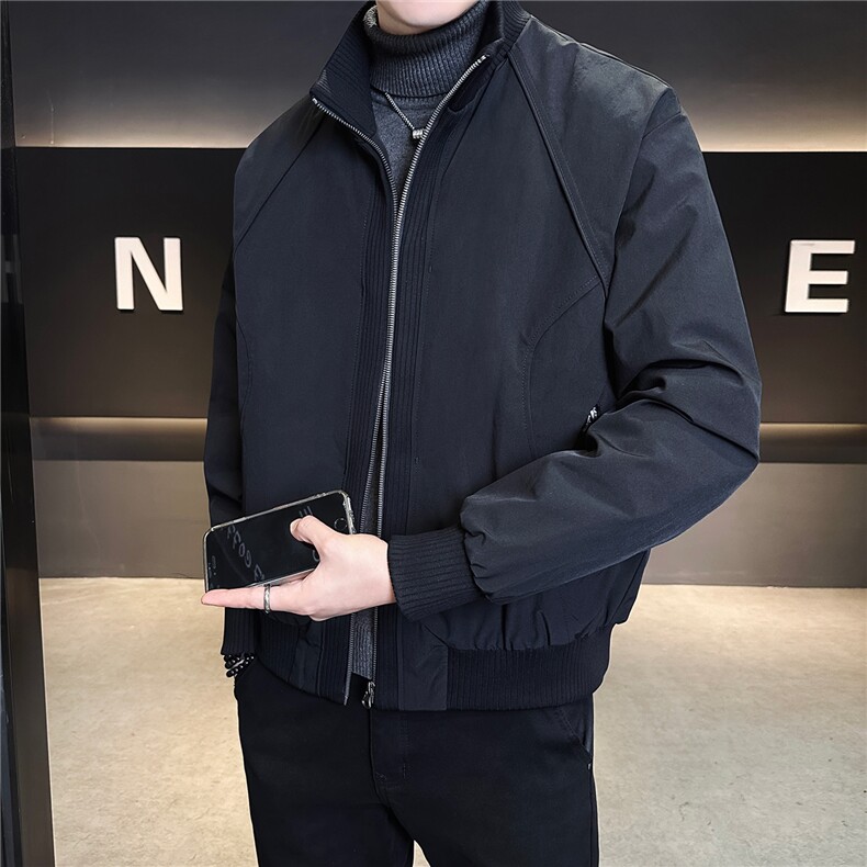 标50绒 立领男士羽绒服冬季2025新款夹克外套 A313-25658-P215图片