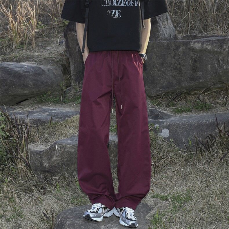 现货松紧腰速干直筒凉感西裤休闲裤子男长裤特P35,男装休闲裤,电商D205