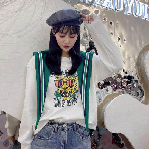 秋装卫衣带皮肩,女装卫衣/绒衫,留缘