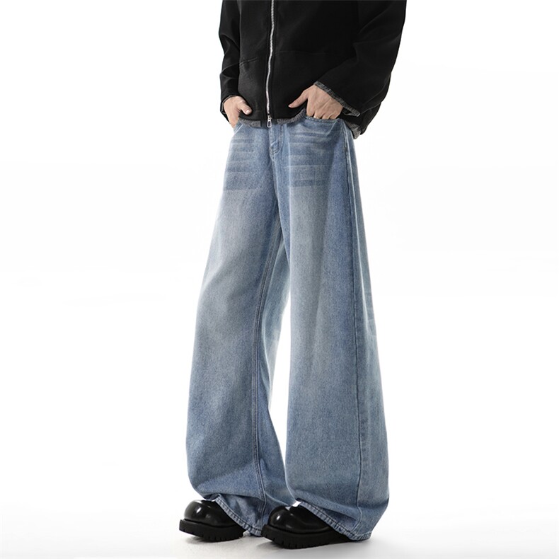 809B!新春现货美式弯刀宽松牛仔裤809B-623-P48，男装牛仔裤，星座809B（原星座805）