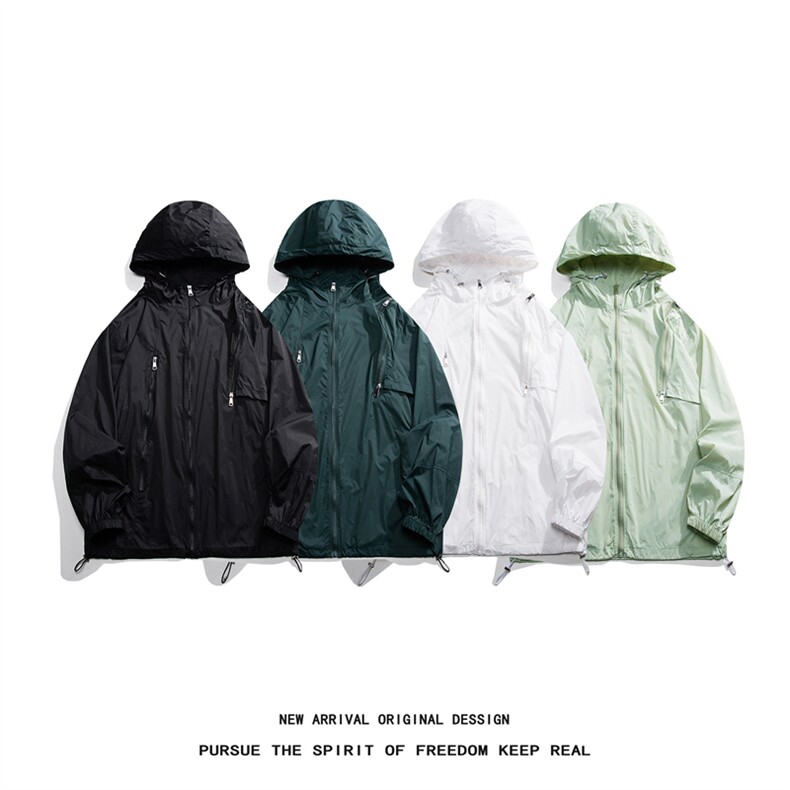 F8079/P65防晒指数UPF50+有报告防紫外线防晒服男外套防晒衣，男装防晒衣，电商A141