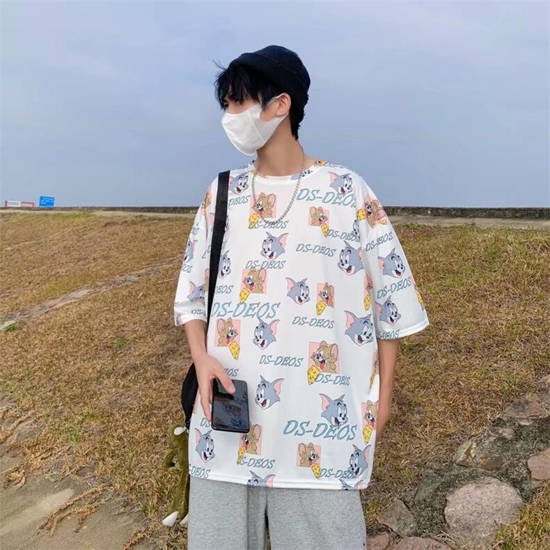 男圆领T恤宽松短袖T613P25,男装T恤,星座1116-2