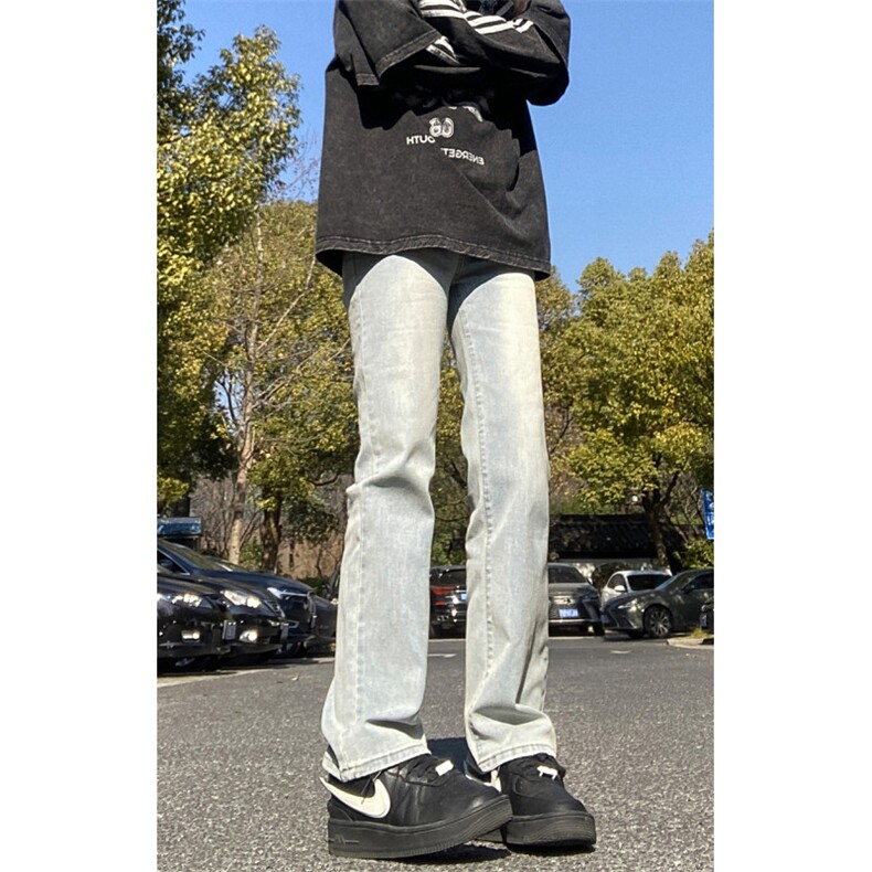 2024春款修身直筒复古弹力牛仔裤715-6-BK811P55,男装牛仔裤,星座715-6